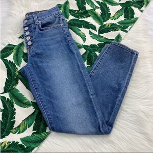 7FAMK High Waist Ankle Skinny Jeans 422